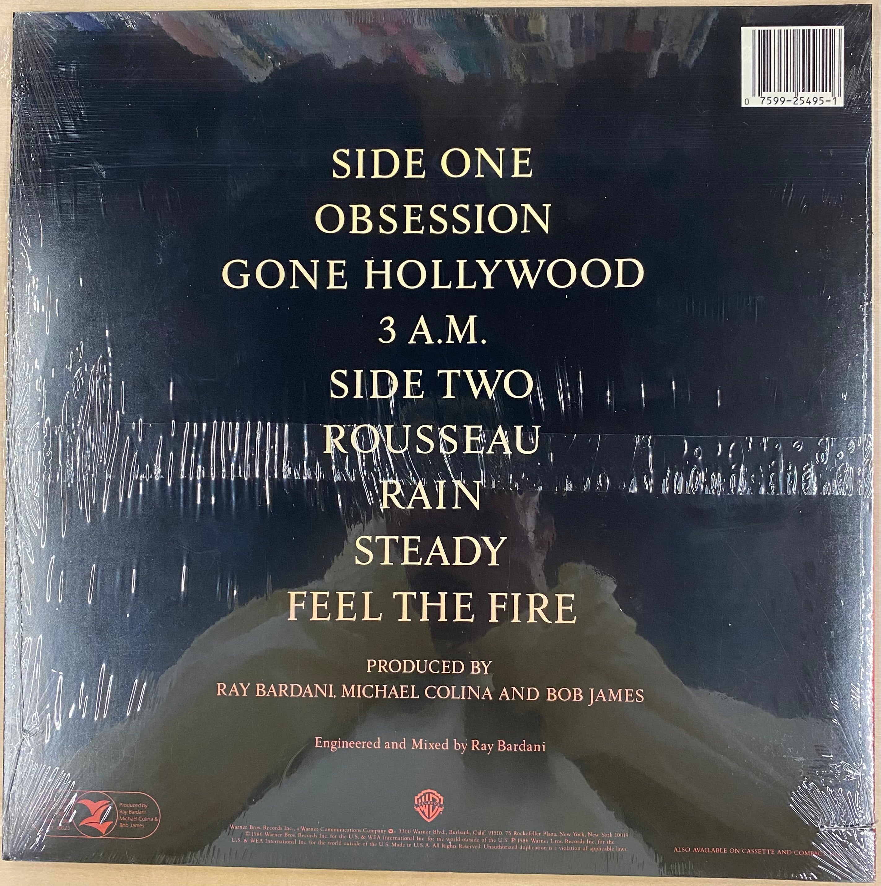 中古LP / USオリジナル】Bob James - Obsession – CELLAR RECORDS