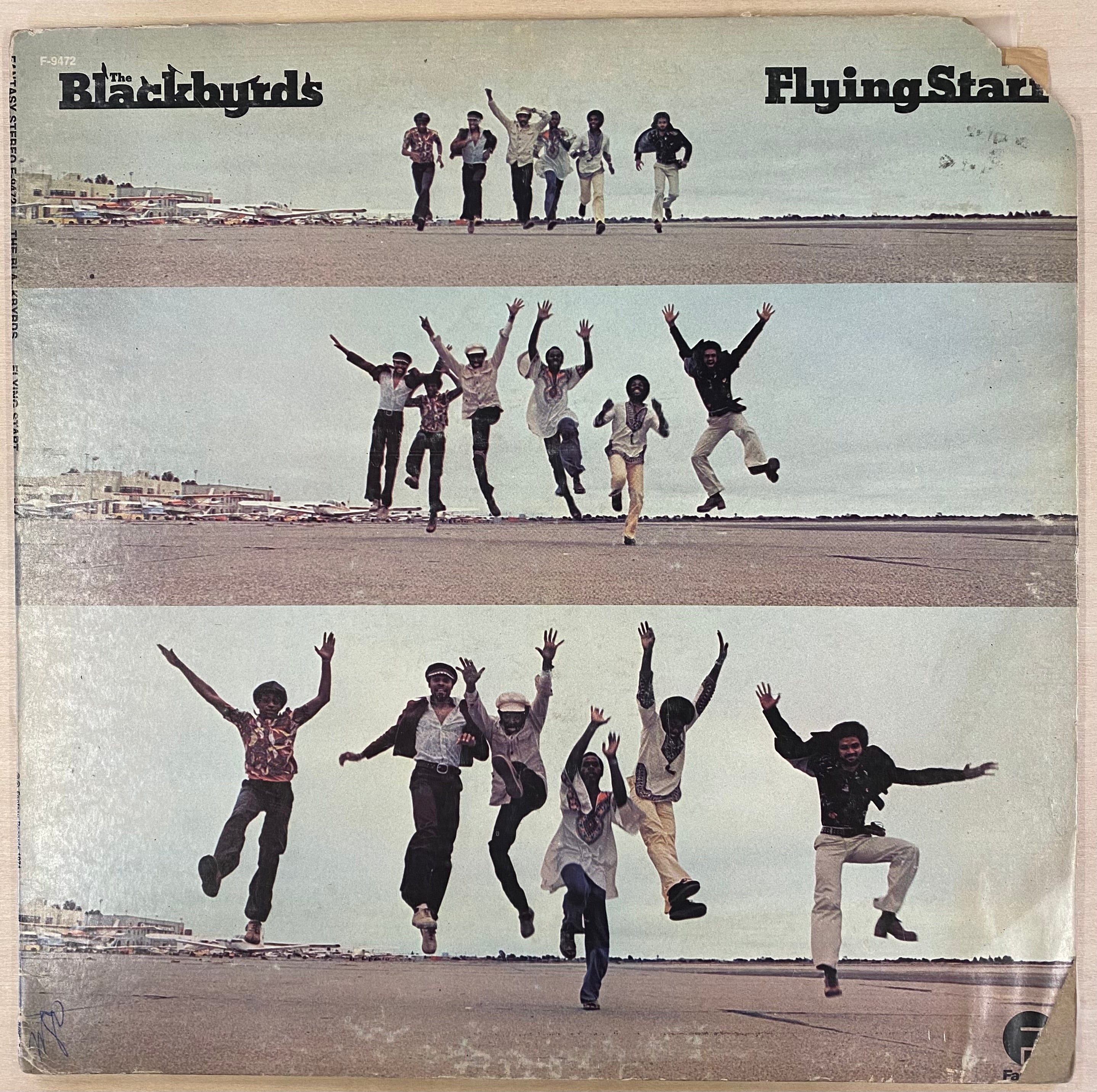 中古LP / USオリジナル】The Blackbyrds - Flying Start – CELLAR RECORDS