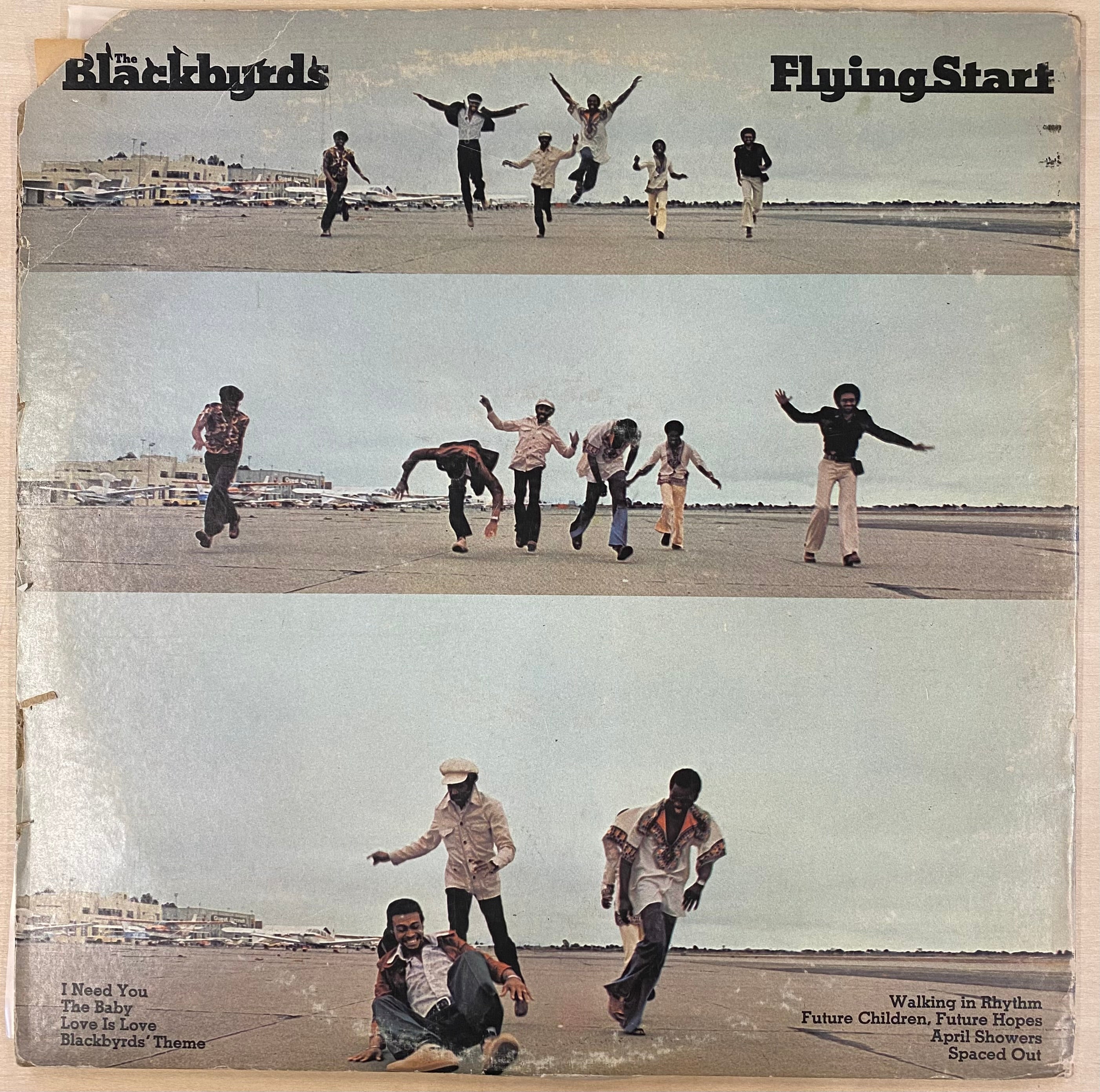 中古LP / USオリジナル】The Blackbyrds - Flying Start – CELLAR RECORDS
