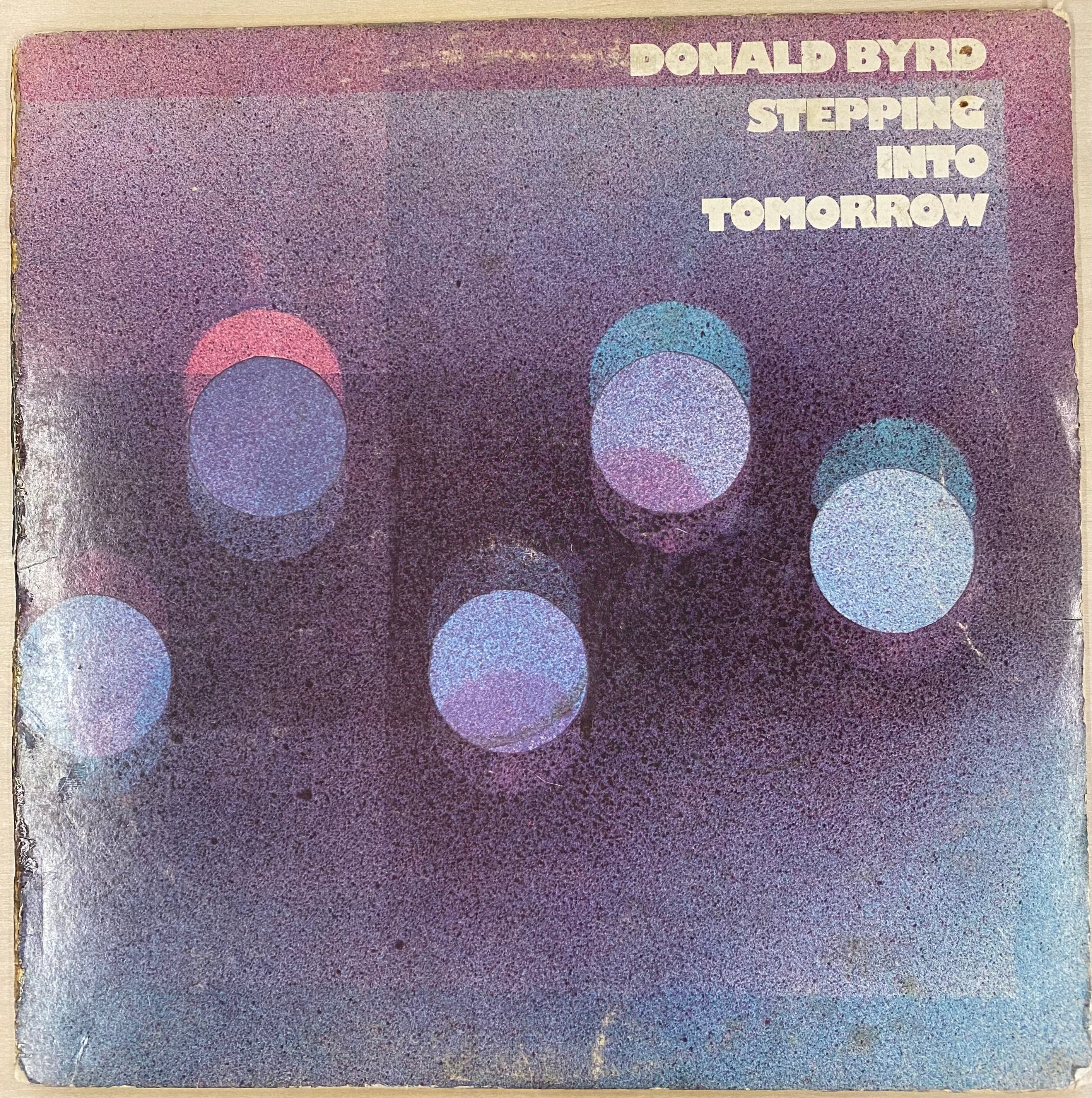 洋楽 LP Donald Byrd Stepping into US ORG 中古LP / USオリジナル】Donald Byrd - Stepping Into Tomorrow