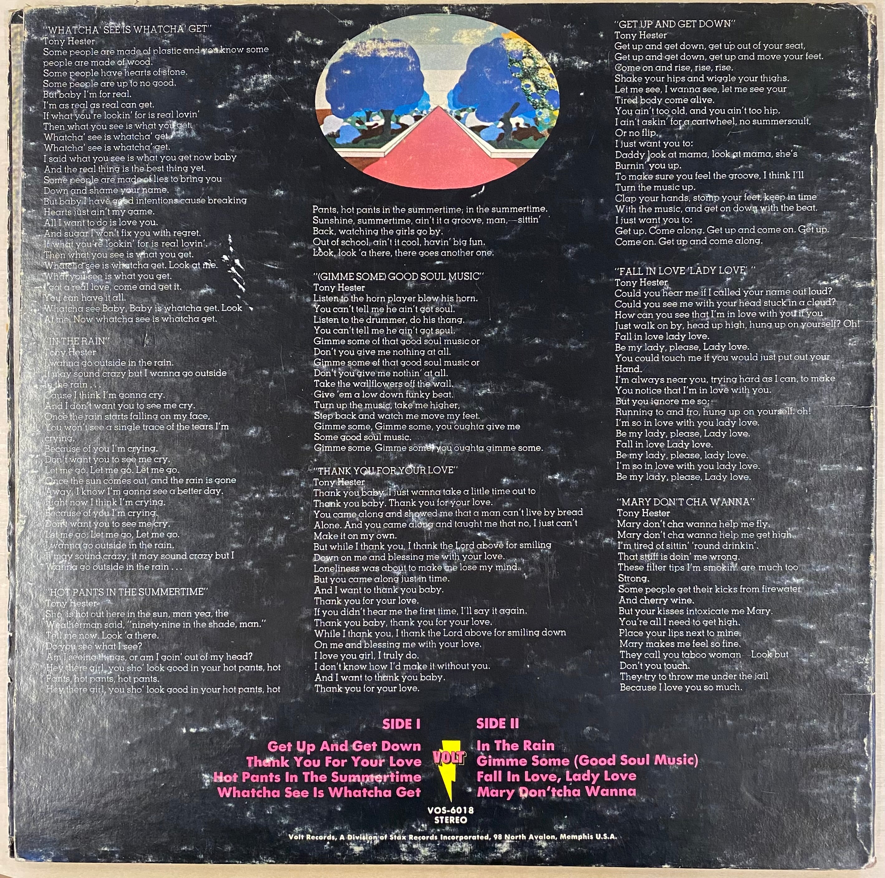 中古LP / USオリジナル】The Dramatics - Whatcha See Is Whatcha Get