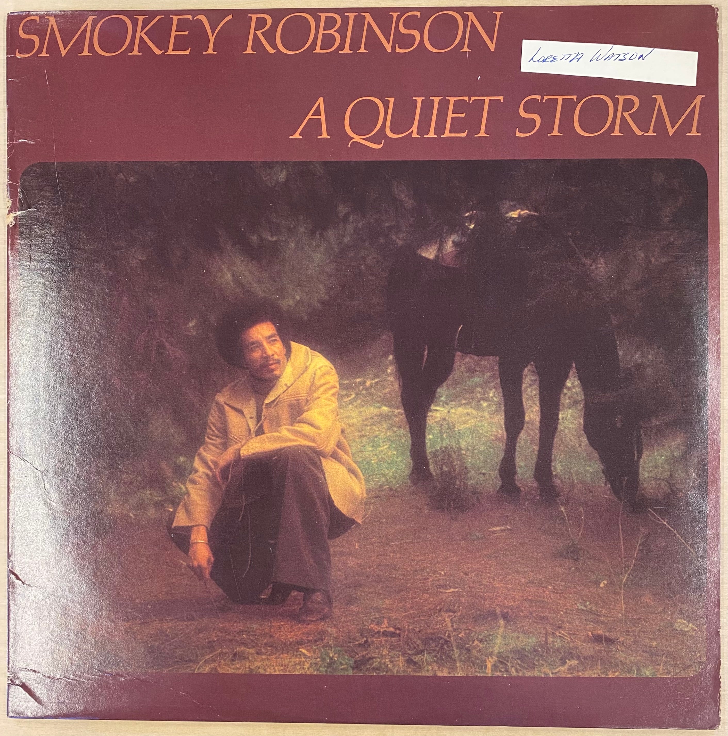 中古LP / USオリジナル】Smokey Robinson - A Quiet Storm – CELLAR