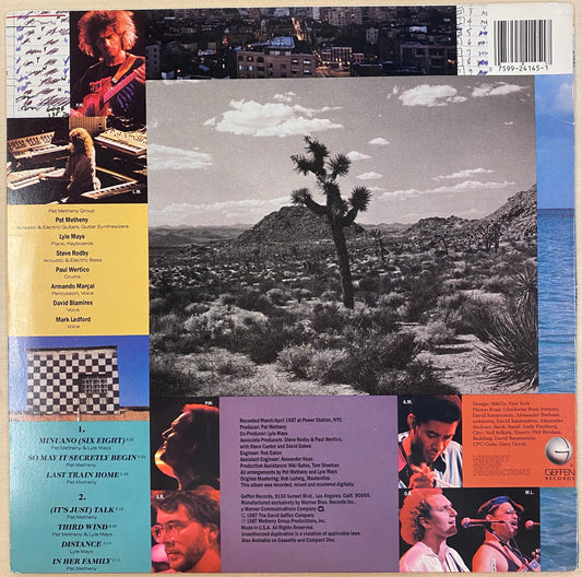 【USED, US Orig】Pat Metheny Group - Still Life (Talking) (LP)