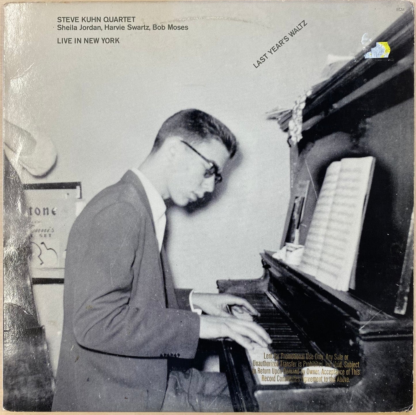 【USED】Steve Kuhn Quartet - Last Year´s Waltz (LP)