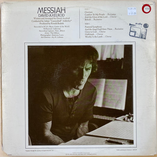 【USED】David Axelrod - Messiah(LP)