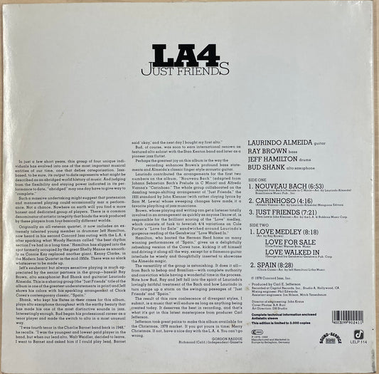 【USED】L.A. 4 - Just Friends (LP)