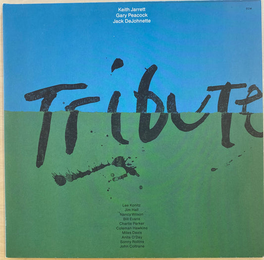 【USED】Keith Jarrett Trio - Tribute(LP)