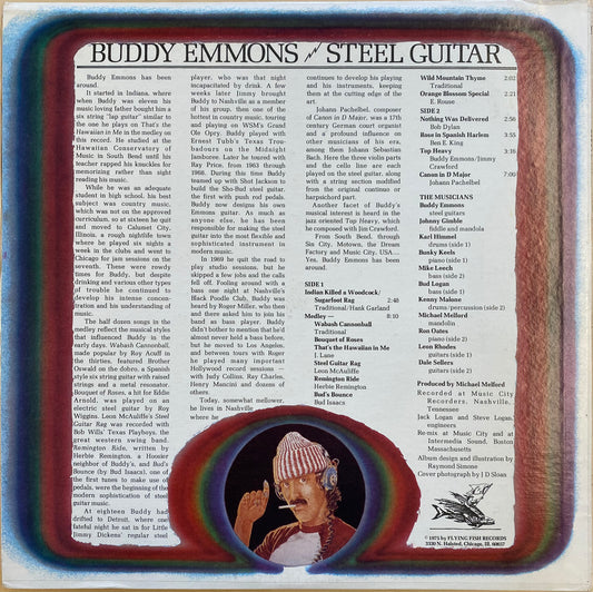 【USED】Buddy Emmons - Steel Guitar(LP)