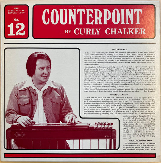 【USED】Curly Chalker - Counterpoint(LP)