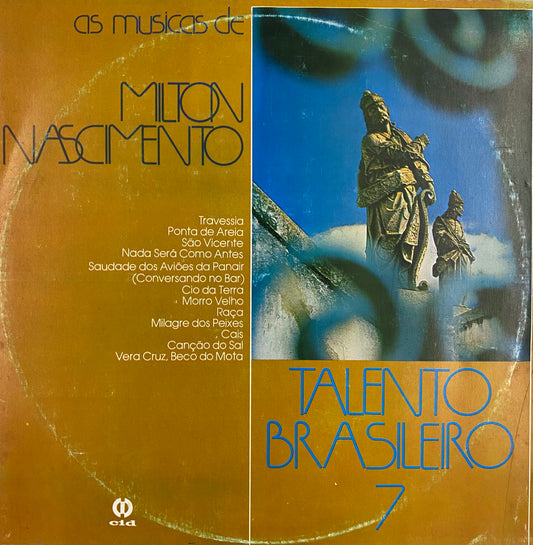 【USED】Talento Brasileiro	As Musicas De Milton Nascimento (LP)