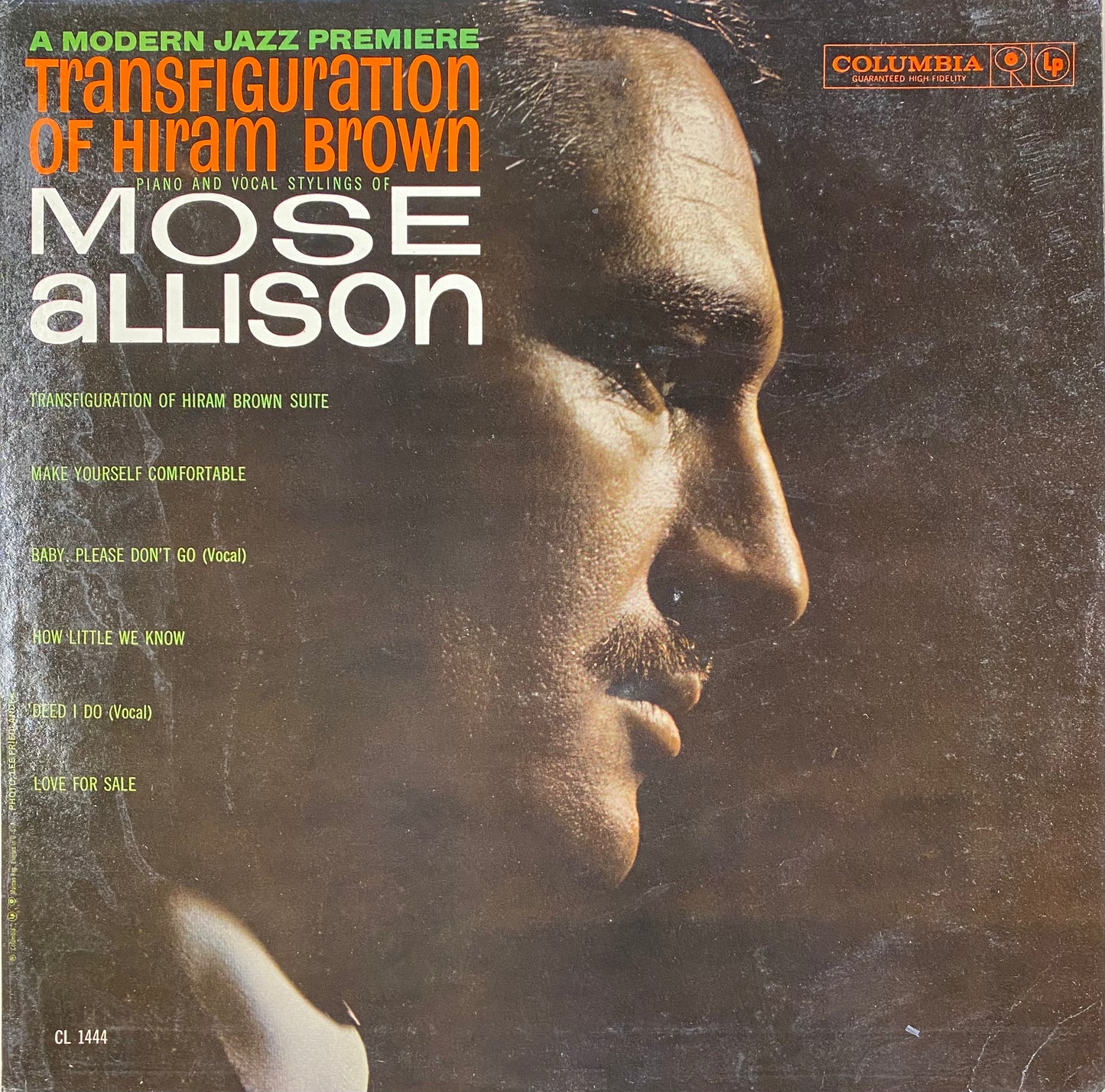 【USED】Mose Allison - Transfiguration Of Hiram Brown (LP)