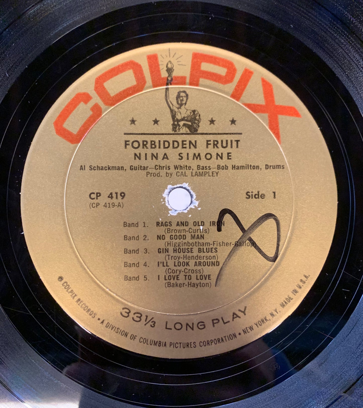 【USED】Nina Simone - Forbidden Fruit (LP)