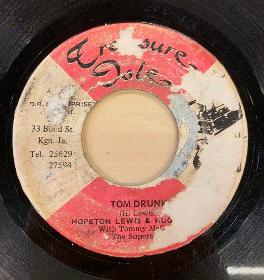 【USED】Hopeton Lewis & Hugh Roy With Tommy McCook & The Supersonics – Tom Drunk / Mabrouk