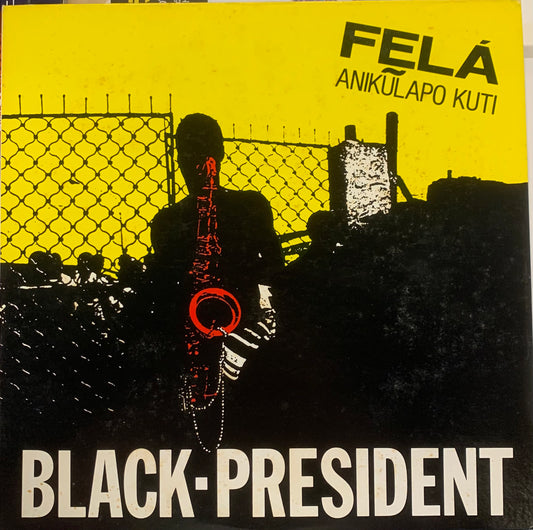【USED, JAPAN PRESS】Felá Anikũlapo Kuti - Black President (LP)
