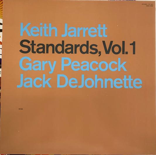 【USED, JAPAN PRESS】Keith Jarrett, Gary Peacock, Jack DeJohnette - Standards, Vol. 1 (LP)