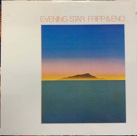 【USED, JAPAN PRESS】Fripp & Eno	Evening Star (LP)