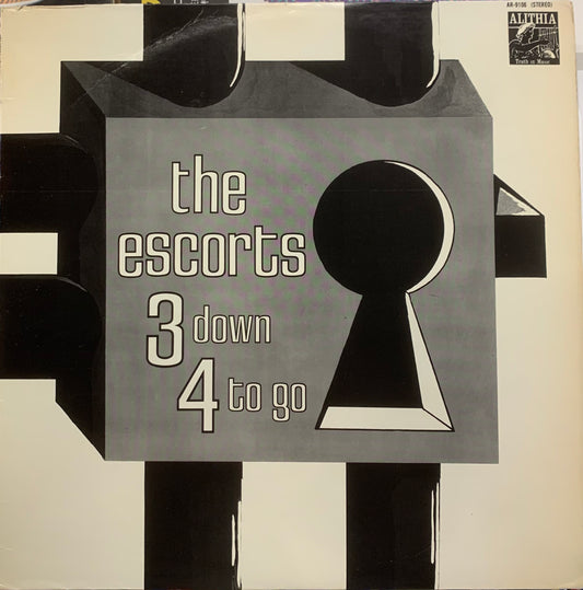 【USED, US Orig】The Escorts - 3 Down 4 To Go (LP)