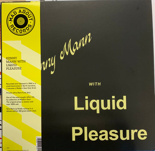 【USED】Kenny Mann With Liquid Pleasure - Kenny Mann With Liquid Pleasure (LP)
