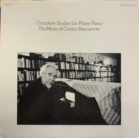 【USED】Conlon Nancarrow - Complete Studies For Player Piano Volume One (LP)