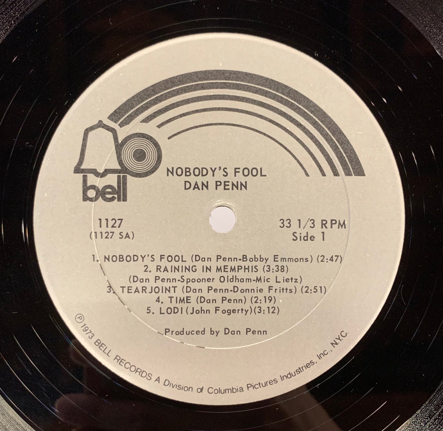 【USED, US Orig】Dan Penn - Nobody's Fool (LP)