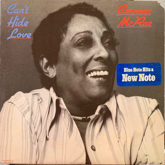 【USED, US Orig】Carmen McRae - Can't Hide Love (LP)