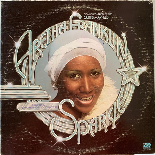 【USED,  US Orig】 Aretha Franklin - Sparkle (LP)