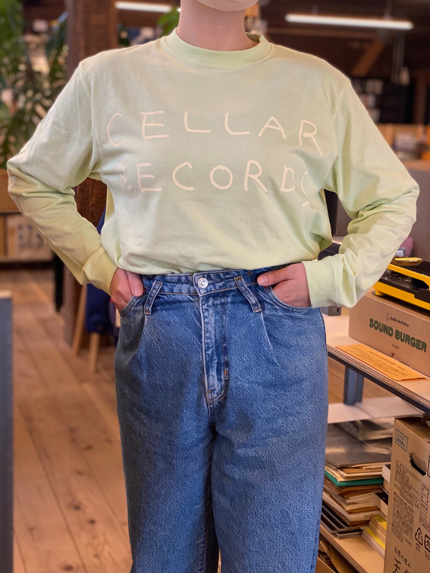 WRITTEN BY 柴田聡子】CELLAR RECORDS オリジナルロングTシャツ