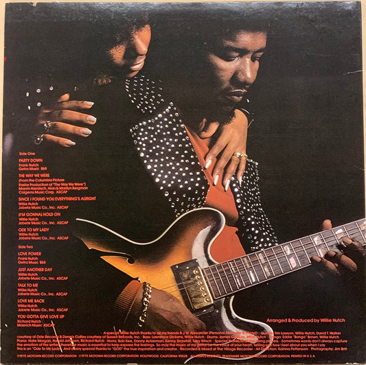 【USED, US Orig】Willie Hutch - Ode To My Lady (LP)