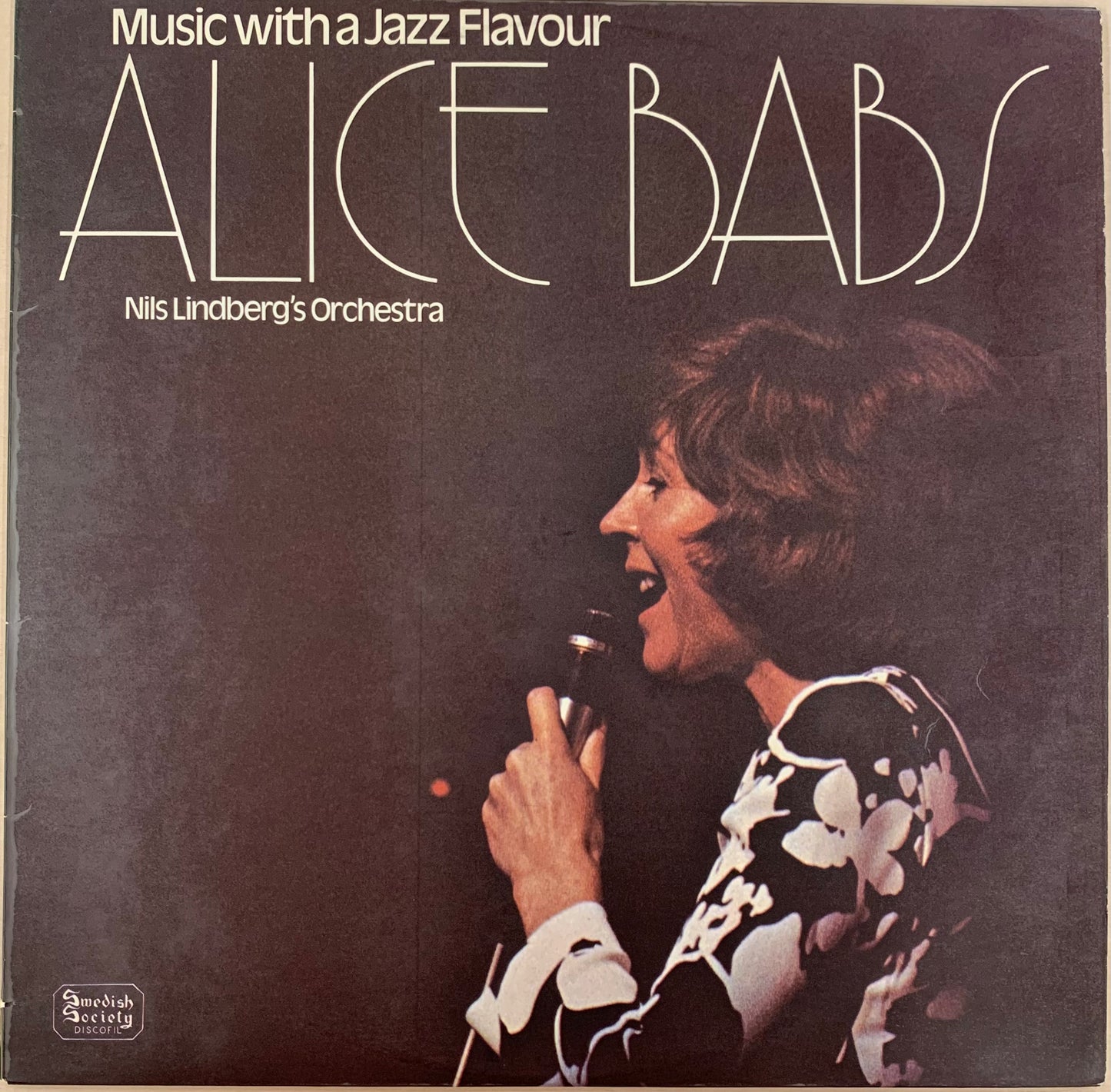 【USED, Orig】Alice Babs / Nils Lindberg's Orchestra - Music With A Jazz Flavour (LP)