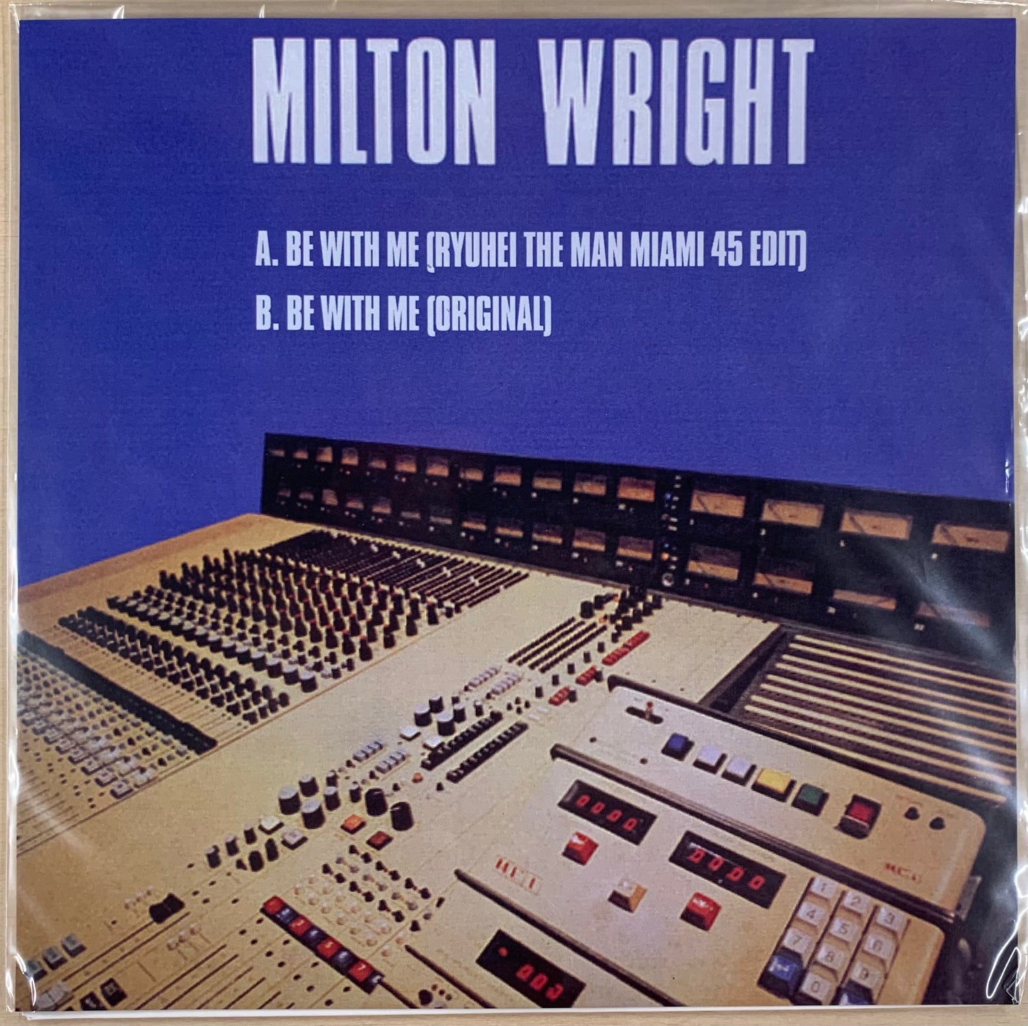 【USED】Milton Wright - Be With Me (Ryuhei The Man Miami 45 Edit) (7)
