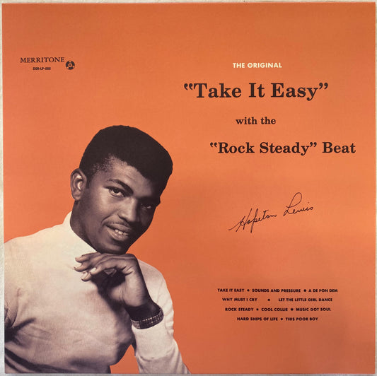 【USED】Hopeton Lewis - "Take It Easy" With The "Rock Steady" Beat(LP)
