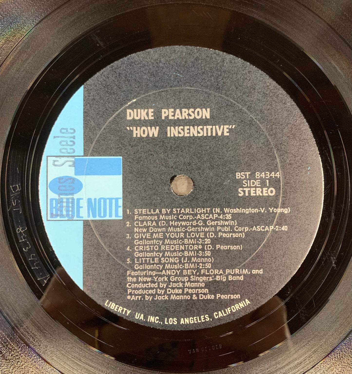 【USED】Duke Pearson - How Insensitive (LP)