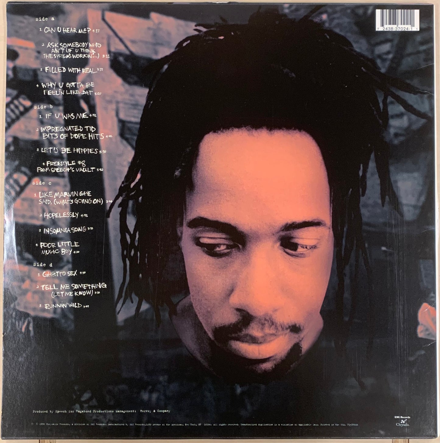 【USED, US Orig】Speech - Speech (LP)