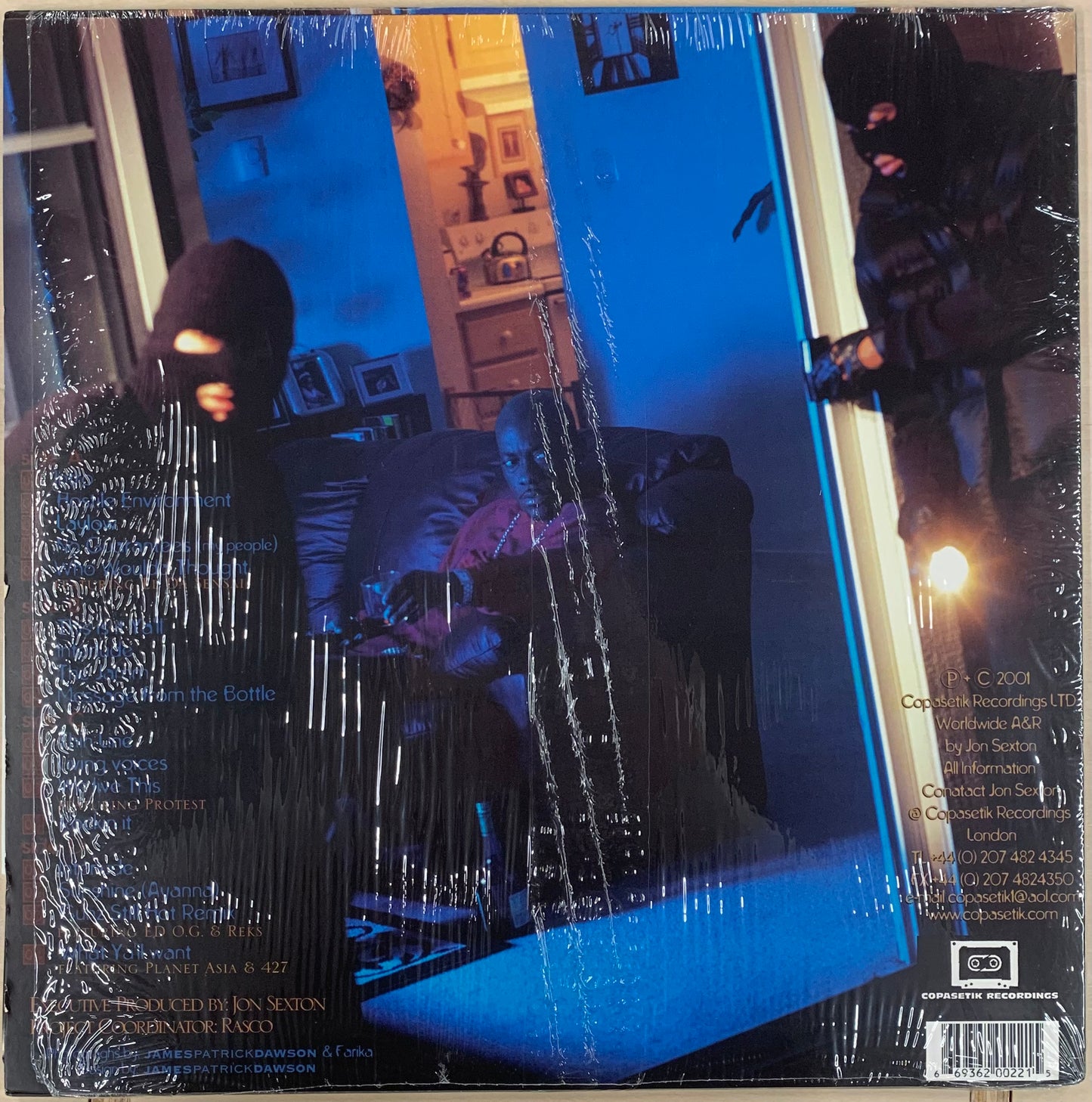 【USED, UK Orig】Rasco - Hostile Environment (LP)