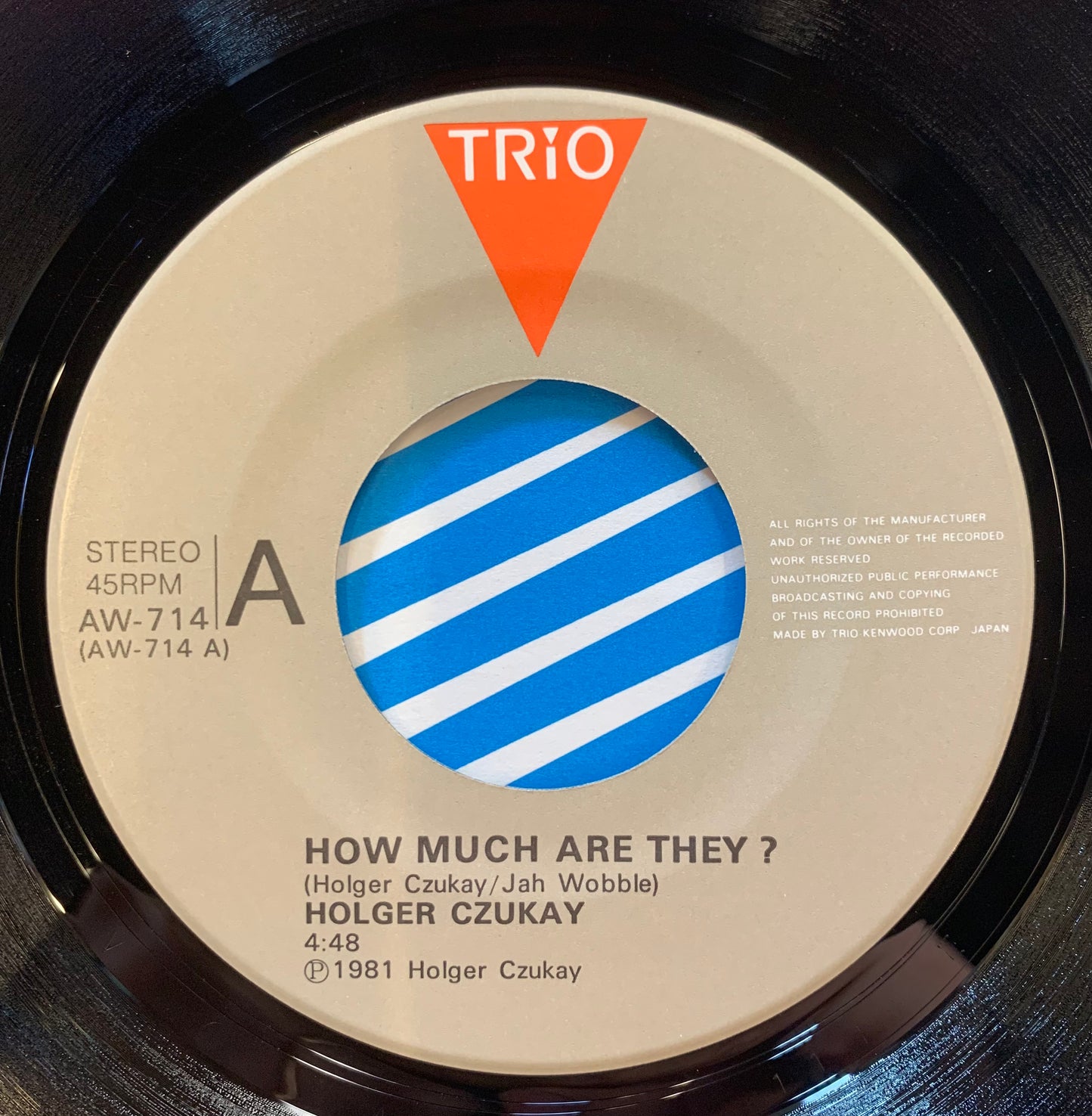 【USED】Holger Czukay – How Much Are They? / Persian Love (7)