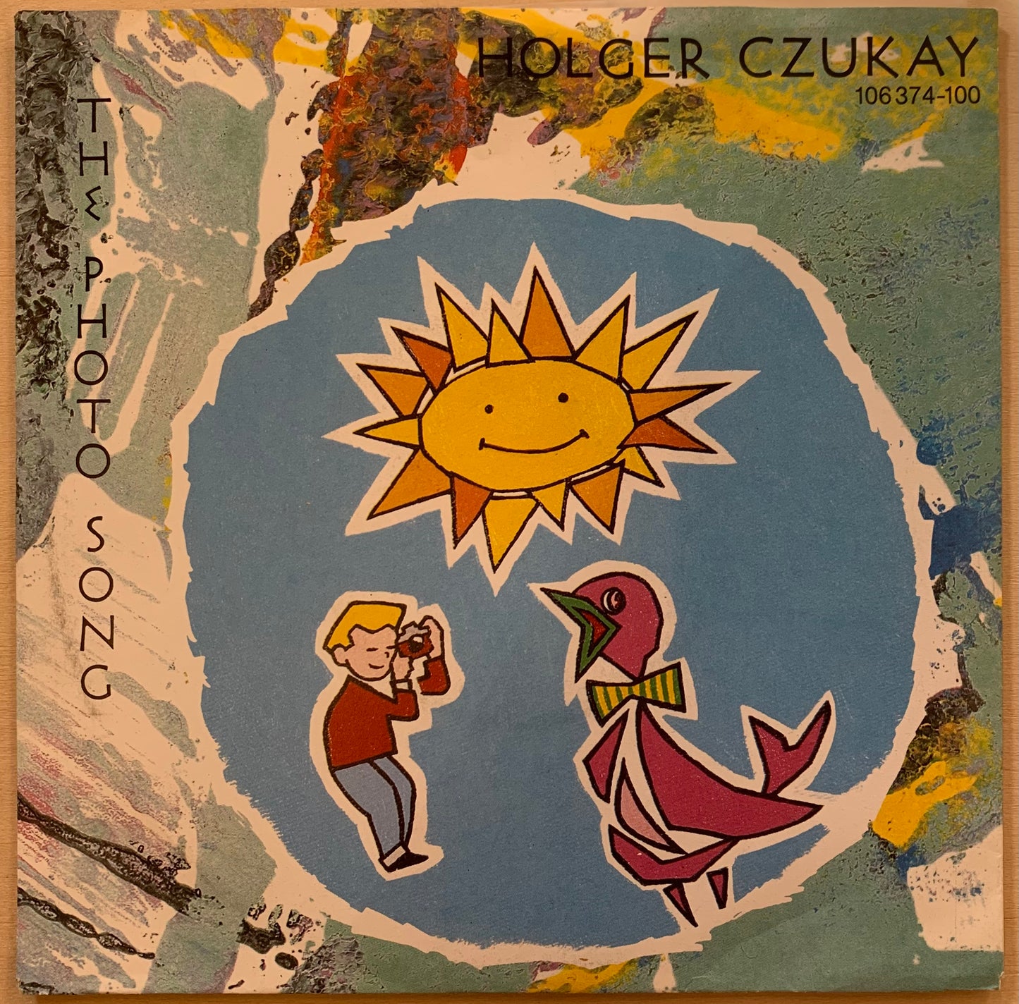 【USED, GERMAN Orig】Holger Czukay – The Photo Song / Das Massen Medium (7)