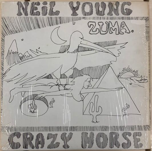 【USED, US Orig】Neil Young With Crazy Horse - Zuma (LP)