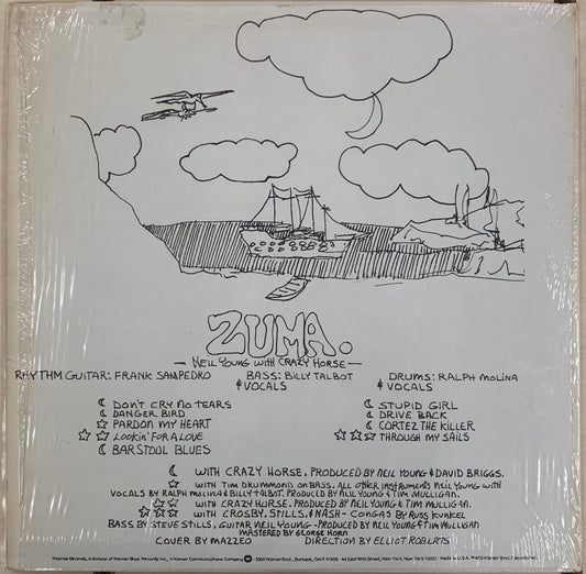 【USED, US Orig】Neil Young With Crazy Horse - Zuma (LP)