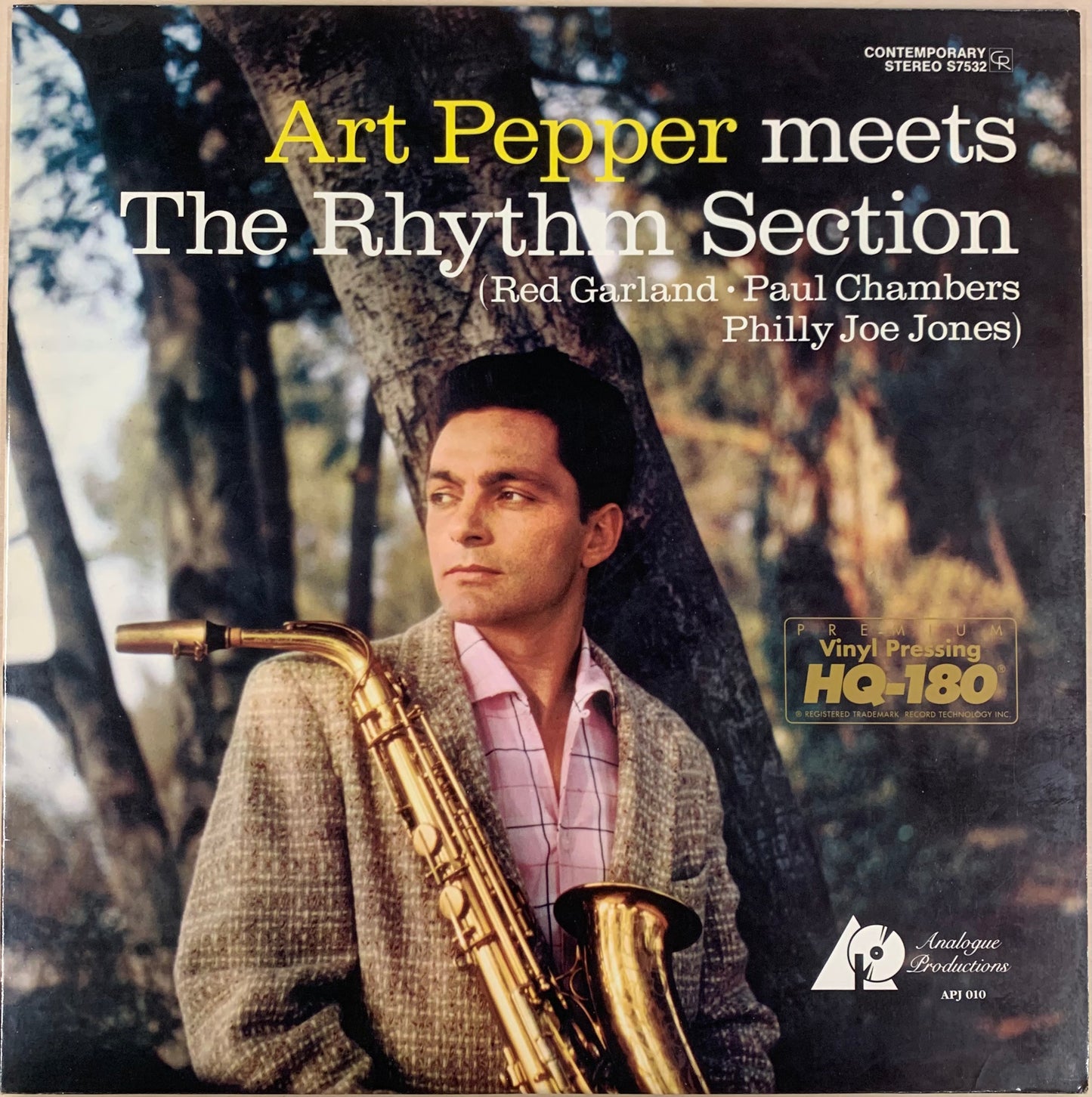 【USED, 高音質盤】Art Pepper - Art Pepper Meets The Rhythm Section (LP)