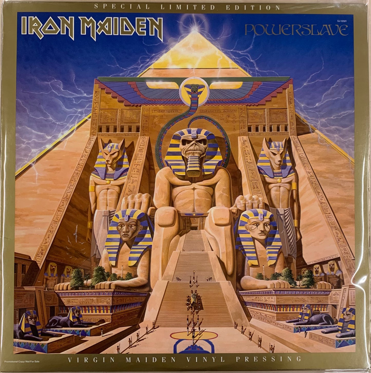 【USED, US PROMO】Iron Maiden - Powerslave (LP)