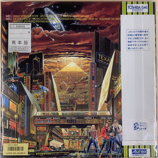 【USED, PROMO, 付属品全て付属】Iron Maiden - Somewhere In Time (LP)