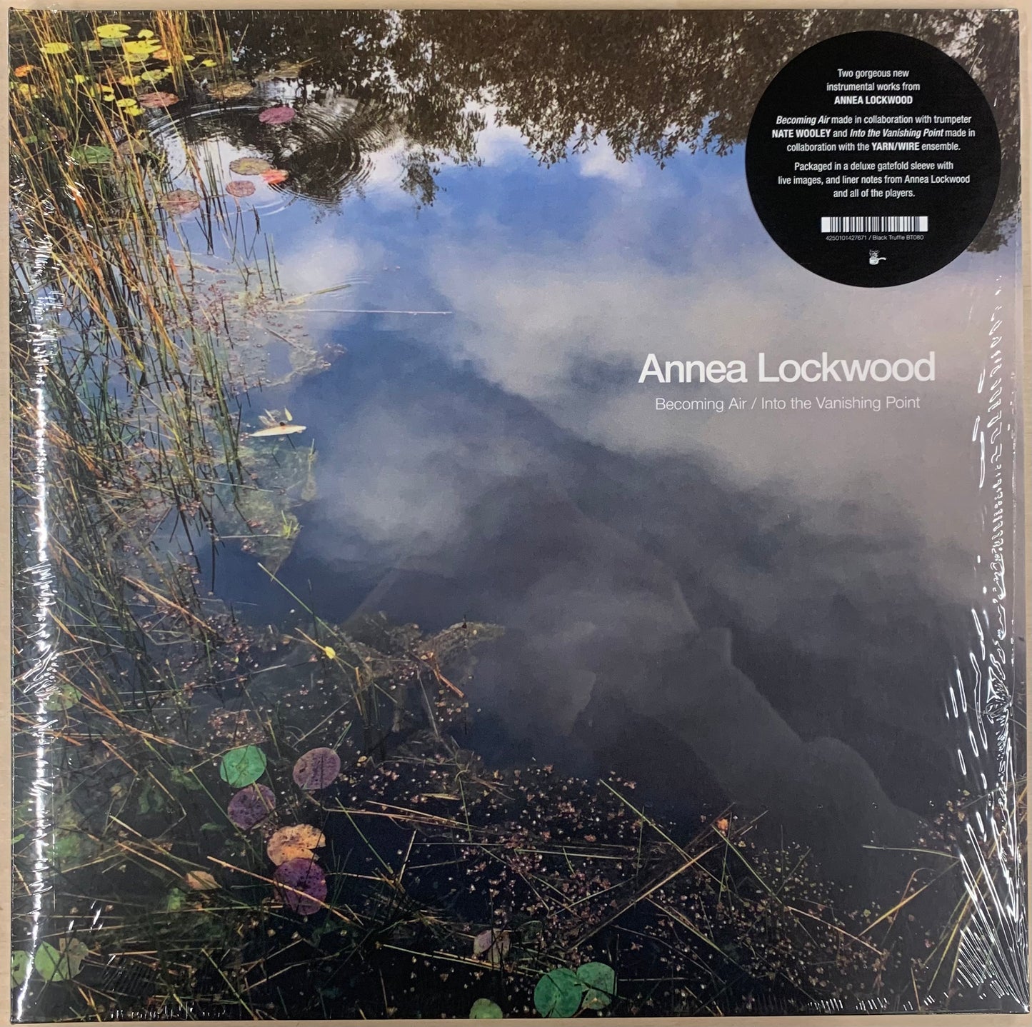 【USED】Annea Lockwood - Becoming Air / Into The Vanishing Point (LP)