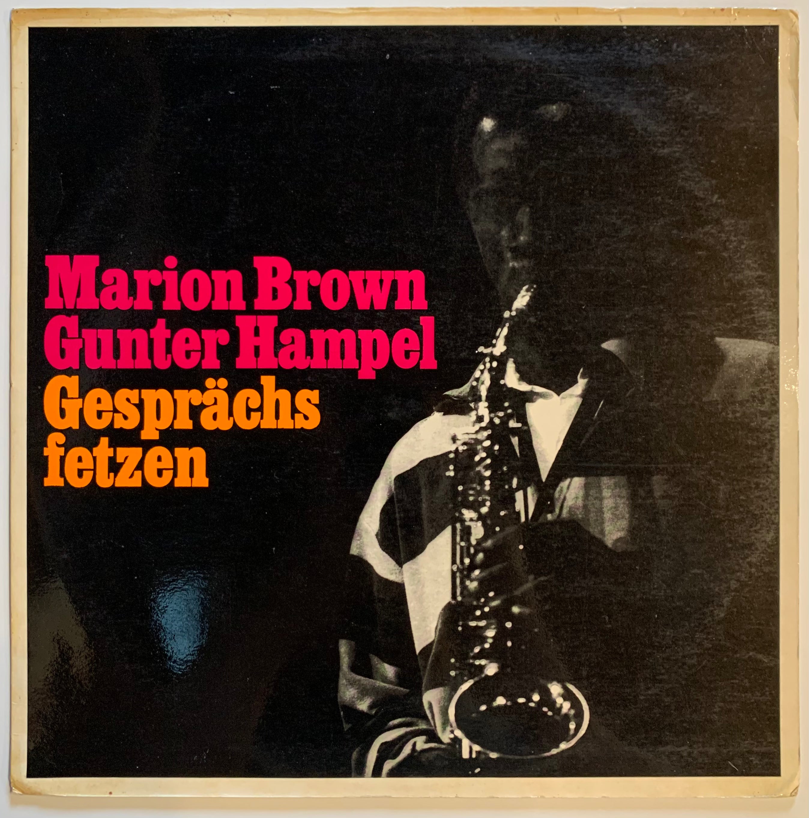 USED】Marion Brown, Gunter Hampel - Gesprächs Fetzen (LP) – CELLAR