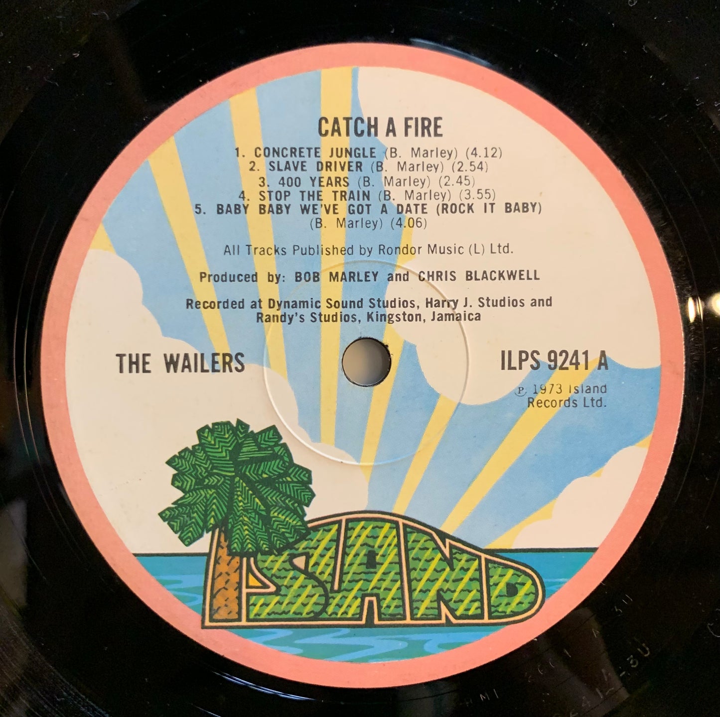 【USED】Bob Marley And The Wailers - Catch A Fire (LP)