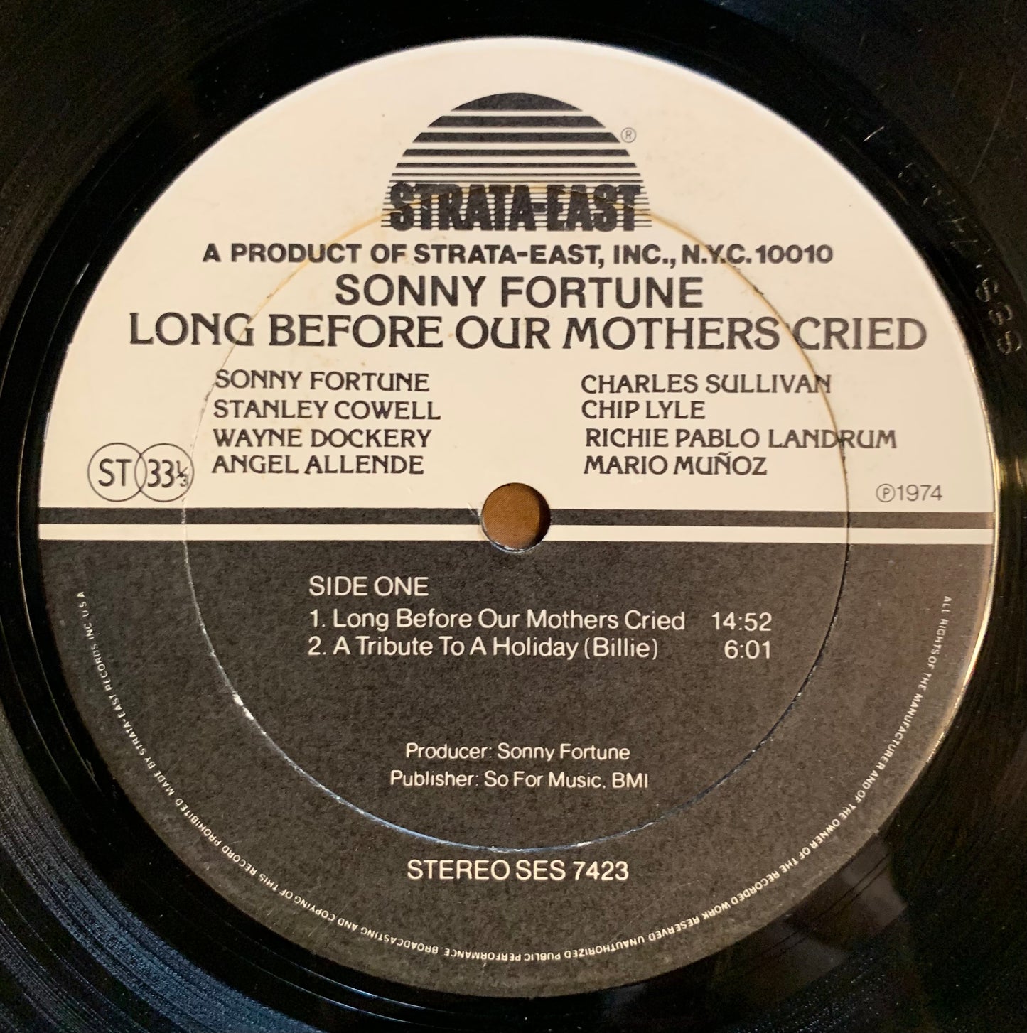 【USED】Sonny Fortune - Long Before Our Mothers Cried (LP)