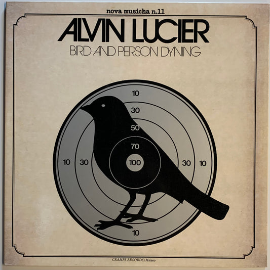 【USED】Alvin Lucier - Bird And Person Dyning (LP)