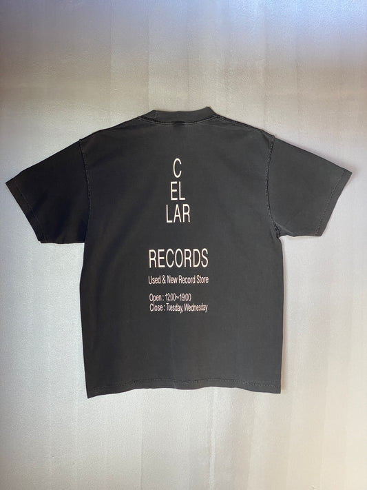 CELLAR RECORDS オリジナルTシャツ(SHADOW)