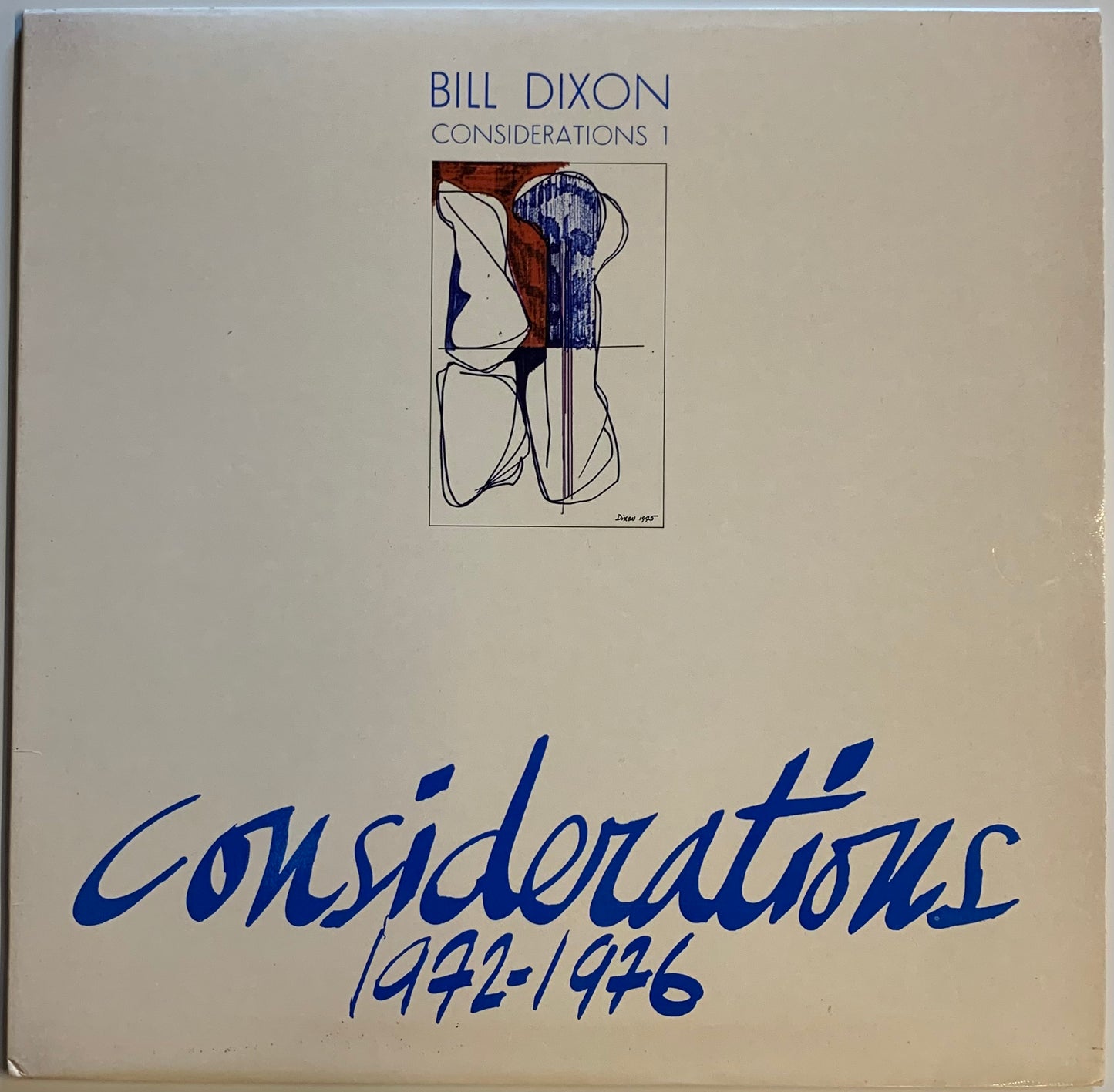 【USED】Bill Dixon - Considerations 1  (LP)