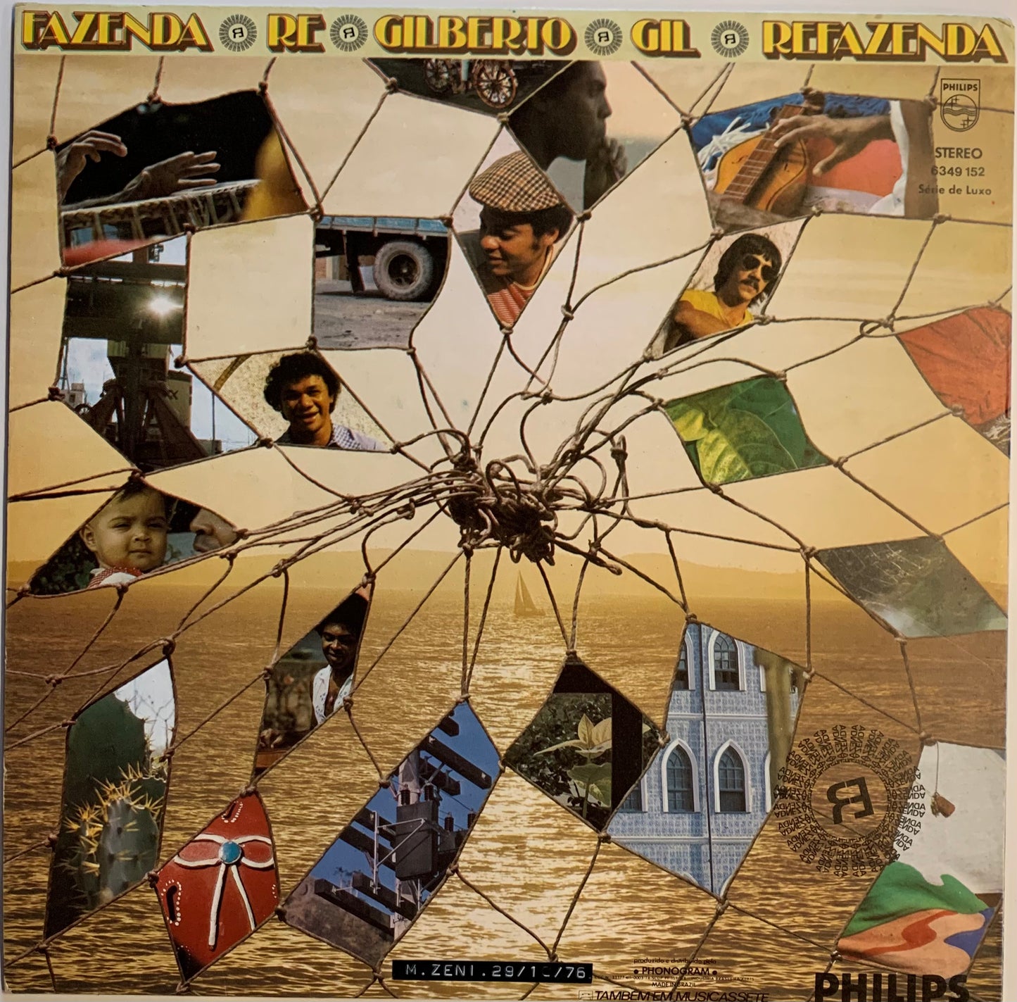 【USED】Gilberto Gil - Refazenda (LP)