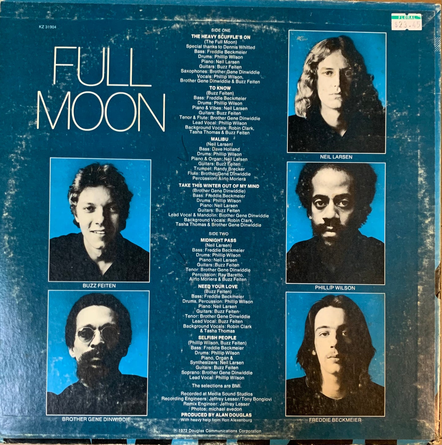 【USED】Full Moon - Full Moon (LP)